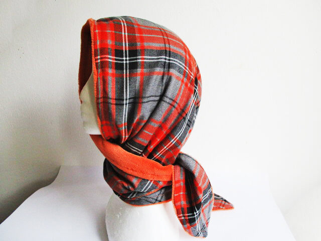 Woman Winter Head Scarf With Fleece Lining/ Chemo Headcover, PDF Sewing Pattern (8 sizes), Photo Tutorial For Beginners