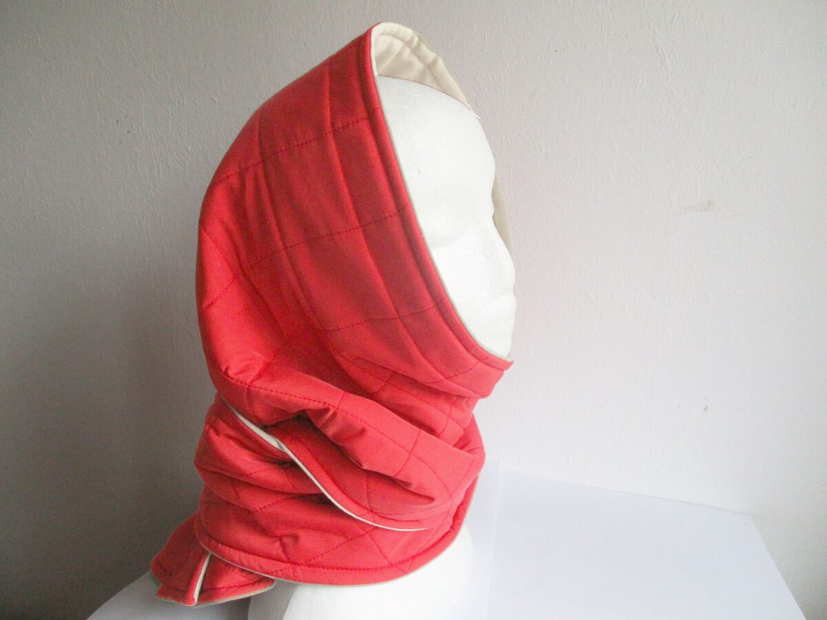 Warm Quilted Women's Winter Headscarf/ Puffer Headcover, PDF Sewing Pattern (XS - 4XL sizes), Photo Tutorial For Beginners