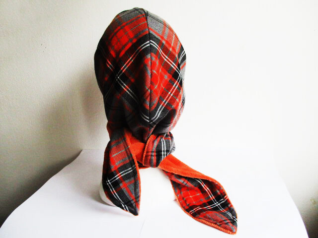 Woman Winter Head Scarf With Fleece Lining/ Chemo Headcover, PDF Sewing Pattern (8 sizes), Photo Tutorial For Beginners
