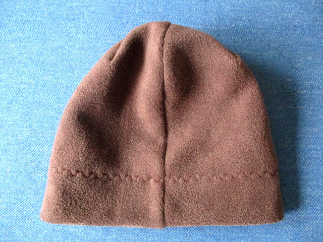 unlined slouchy winter fleece beanie / single layer warm chemo hat, pdf sewing pattern and photo tutorial, adult to toddler, (6 sizes)