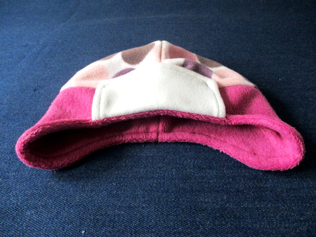 lined winter fleece earflap beanie /soft and warm chemo hat, pdf sewing ...